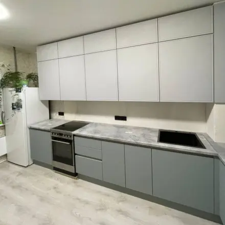 Кухня Тальк Обриета Голубой Либерти